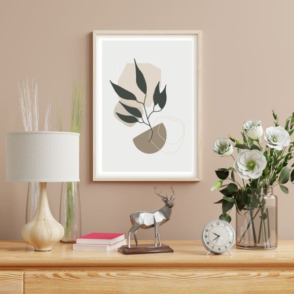 2/$35 Modern Minimalist Abstract Boho Wall Art Print Home Decor [No Frame] - Picture 2 of 6